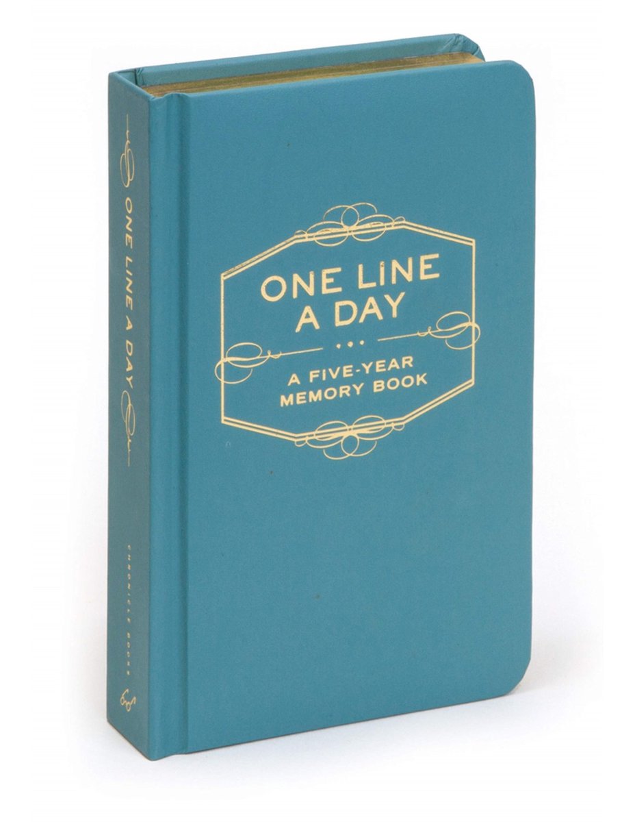 Chronicle books one line a day - dagboek voor 5 jaar - a five-year memory book