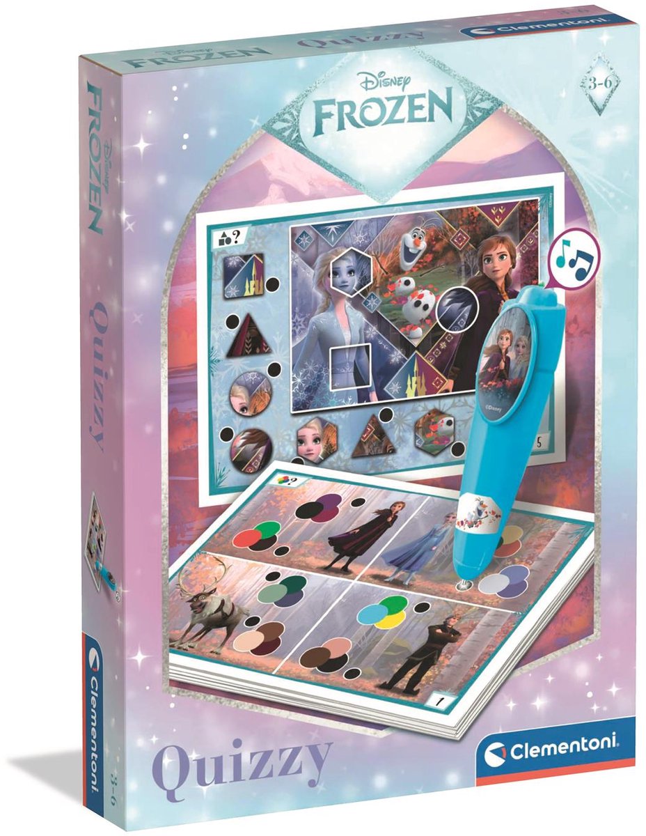Clementoni Frozen Quizzy Game