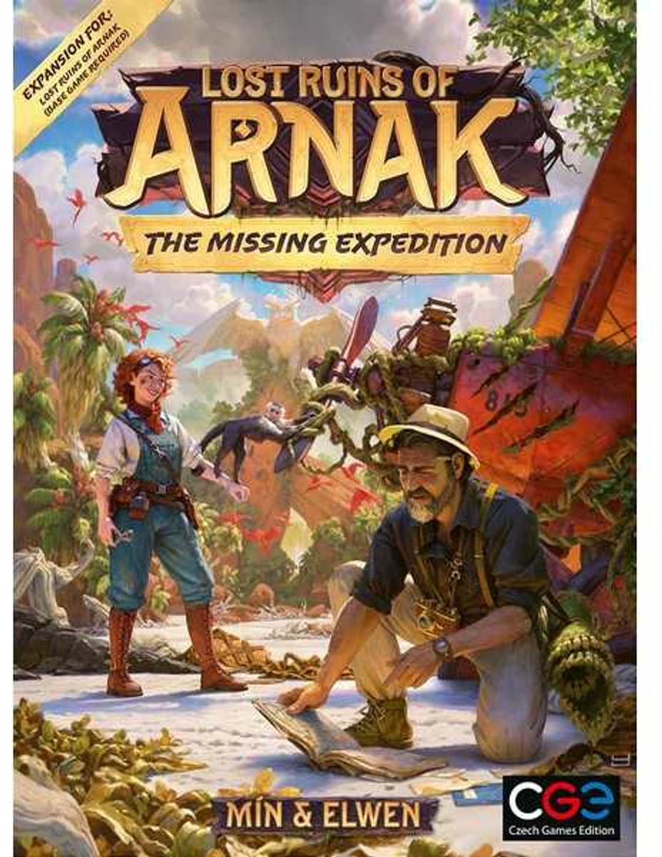 Giochi cechi Lost Ruins of Arnak: The Missing Expedition Espansione (Ita)