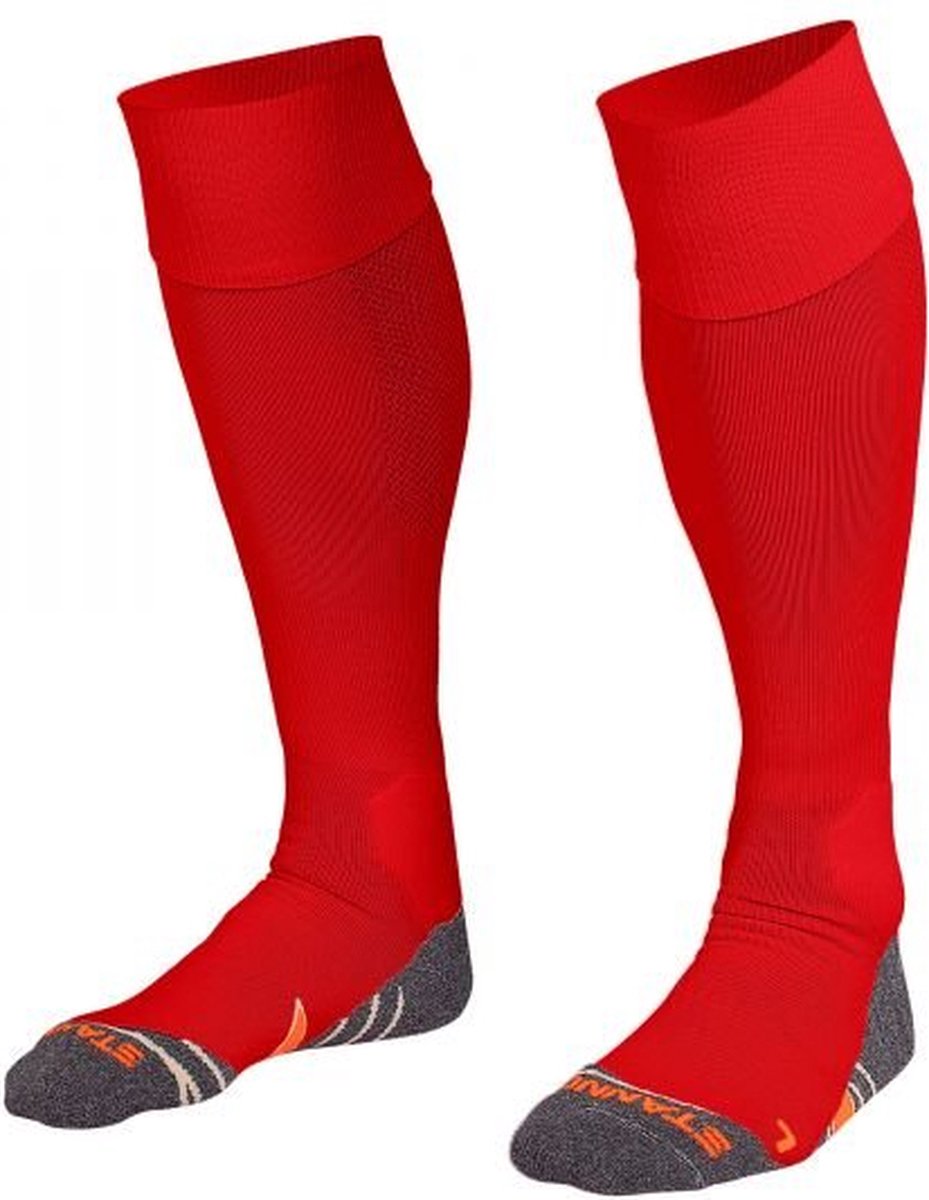 Stanno - uni sock ii - calcetines deportivos - talla 25 29 - rojo
