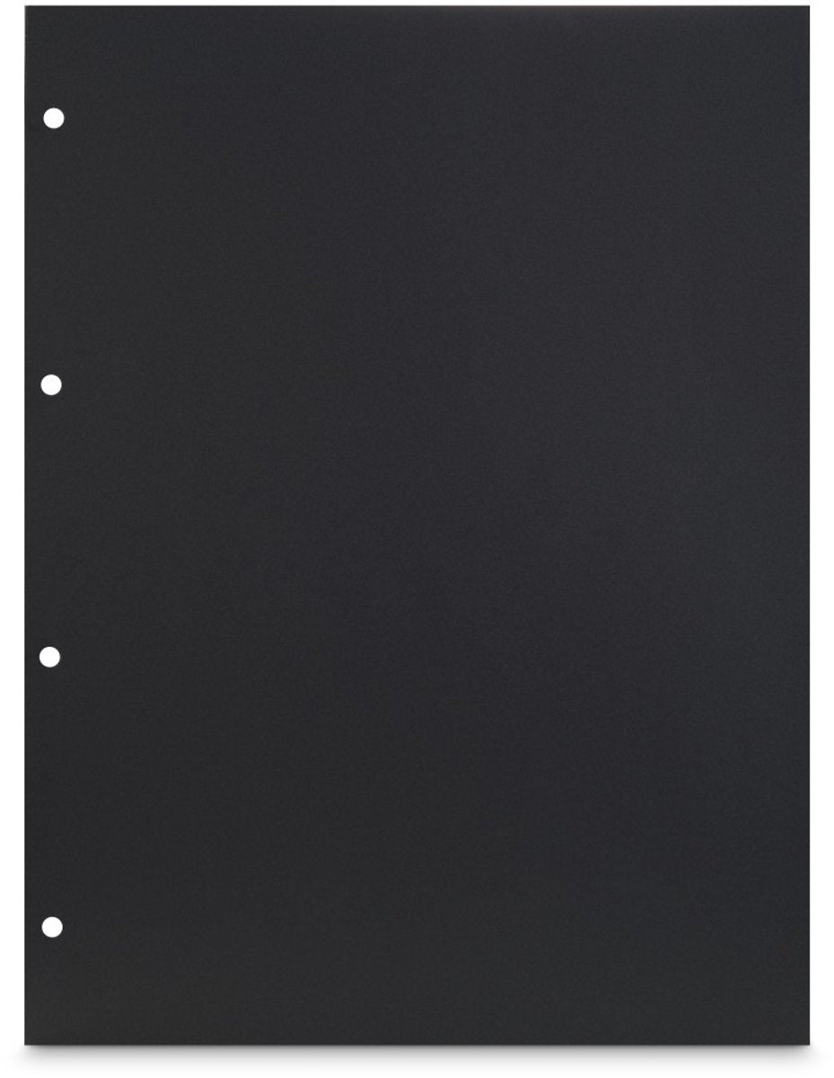 Hama fotokarton, 23,3 x 31 cm, geperforeerd, 25 vel, zwart