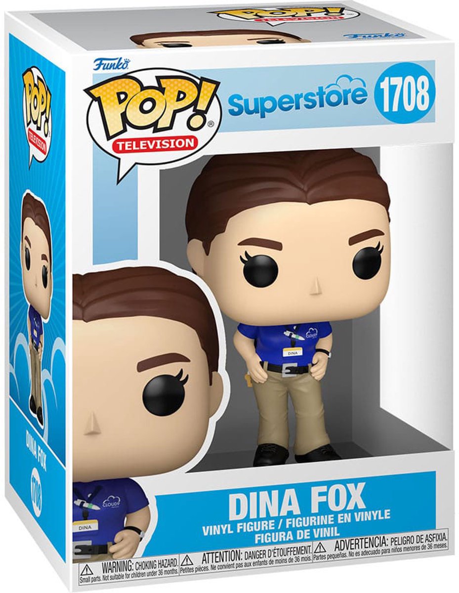 Funkopop! televisione: ipermercato - dina fox #1708