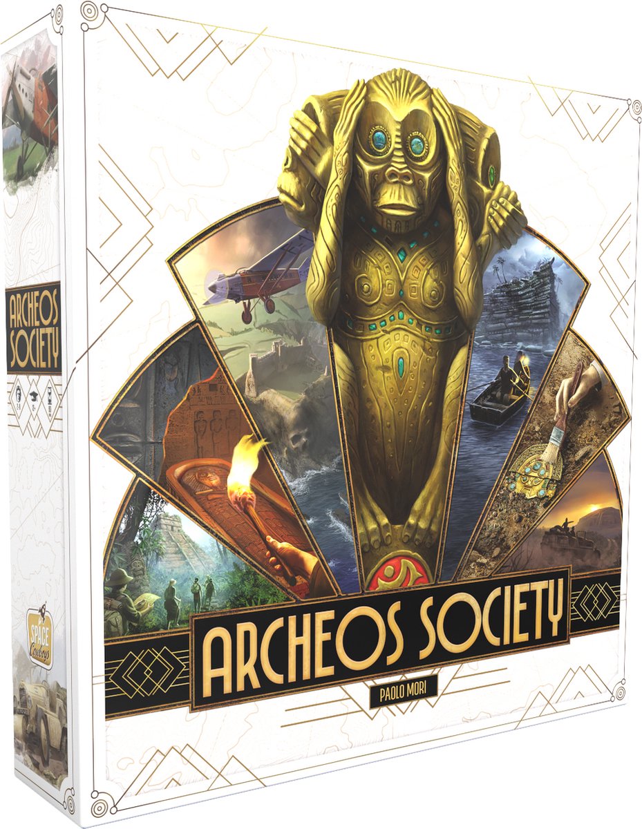 Space cowboys - archeos society - gioco da tavolo inglese