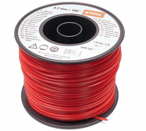 Hilo de corte Stihl redondo ø 2,7 mm x 347,0 m rojo - 9302289 - 00009302289