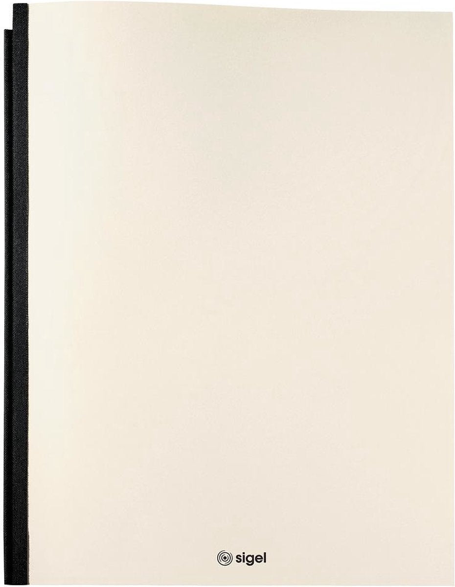 Sigel - snelhechter - a4 - conceptum flex - chamois - max ca 50 blad - softcover - si-cf304