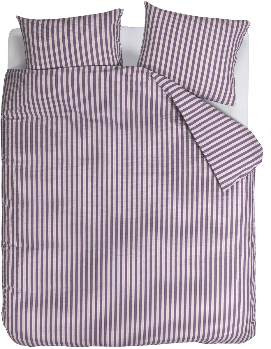 Copripiumino Beddinghouse Veya - letti gemelli - 240 x 200 220 cm - malva