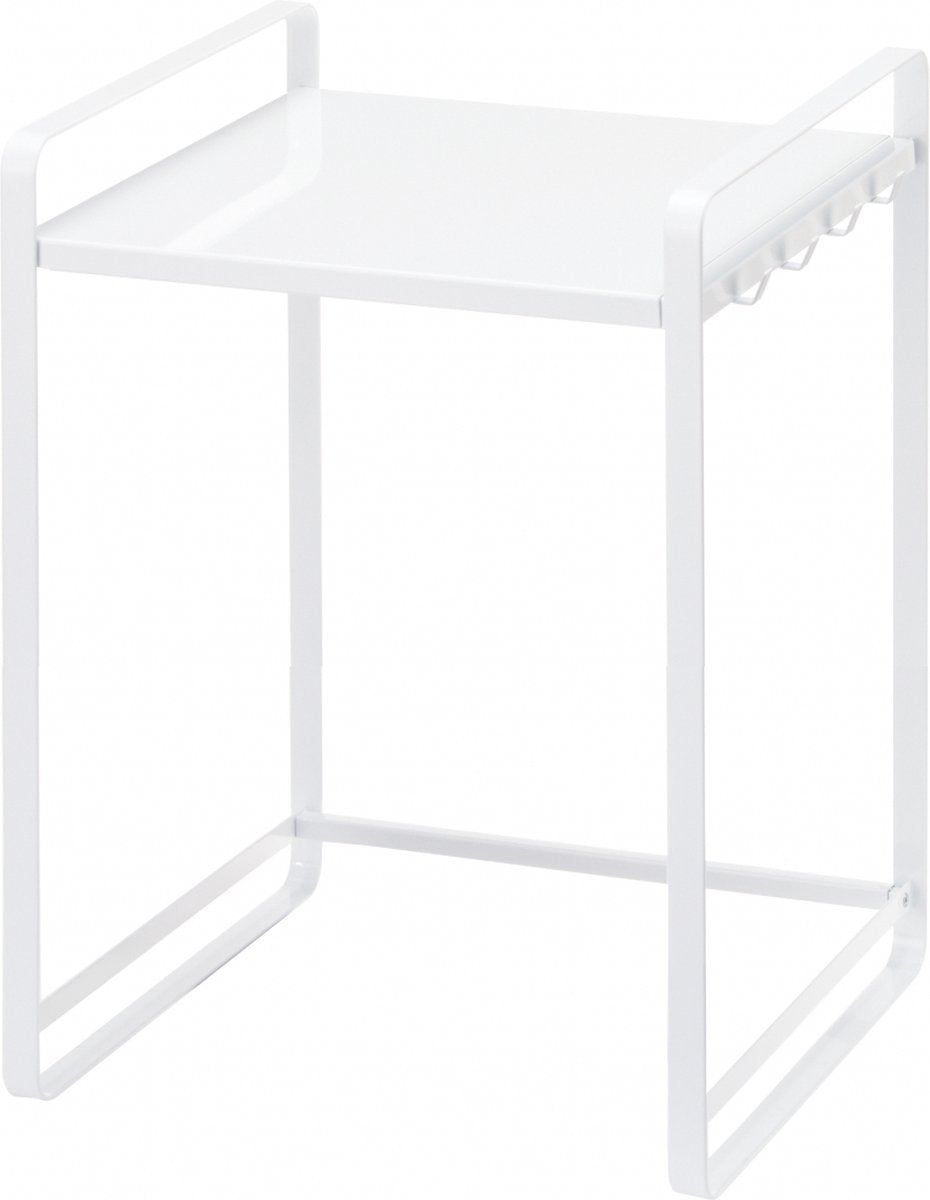 Organizer da banco Yamazaki estensibile - tower - bianco