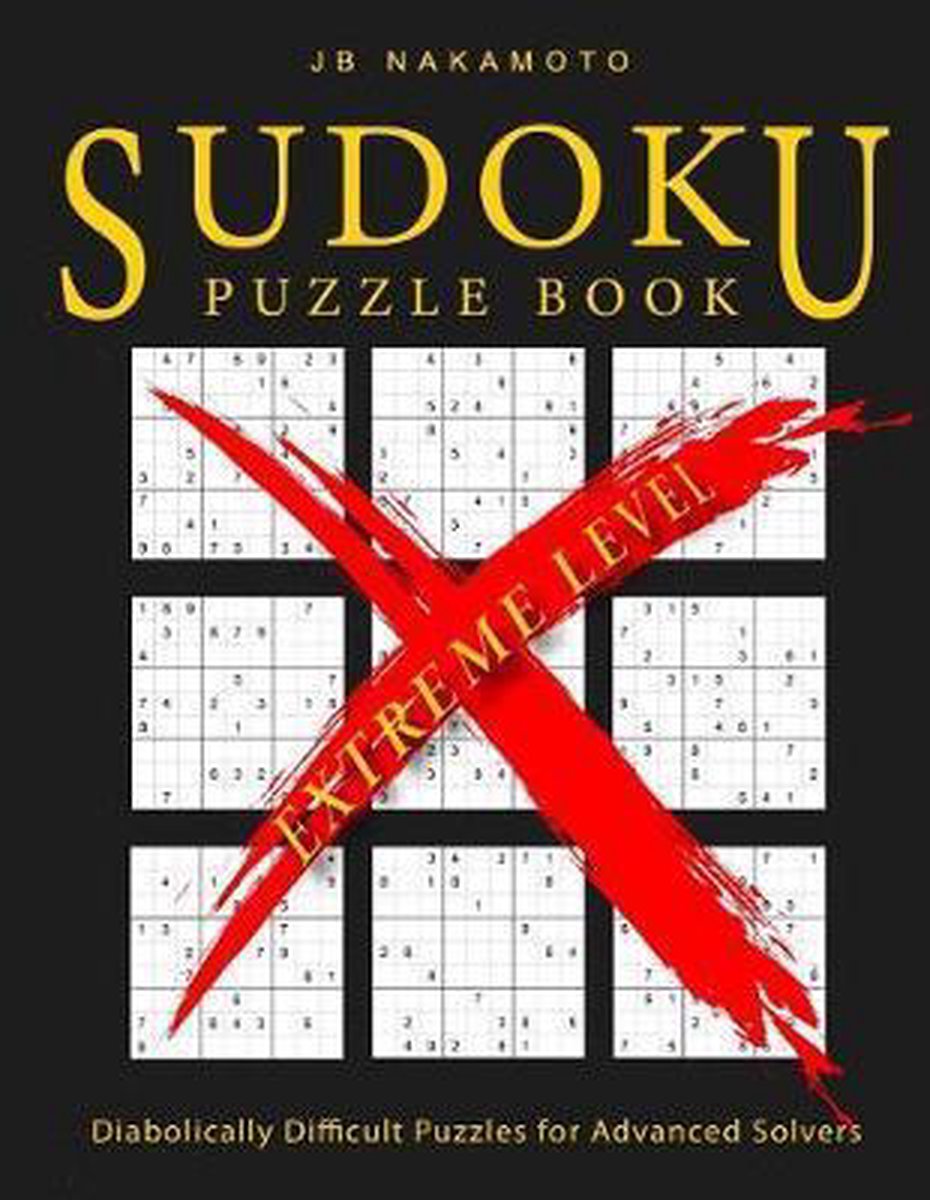 Libro de rompecabezas de sudoku nivel extremo- Libro de rompecabezas de sudoku nivel extremo