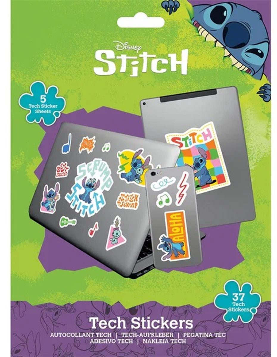 Adesivo tecnico Disney lilo stitch (migliori amici).