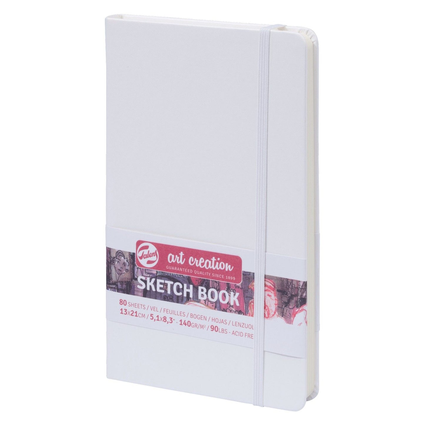 Talens creación artística • cuaderno de bocetos blanco 13 x 21 cm 140 g 80 hojas