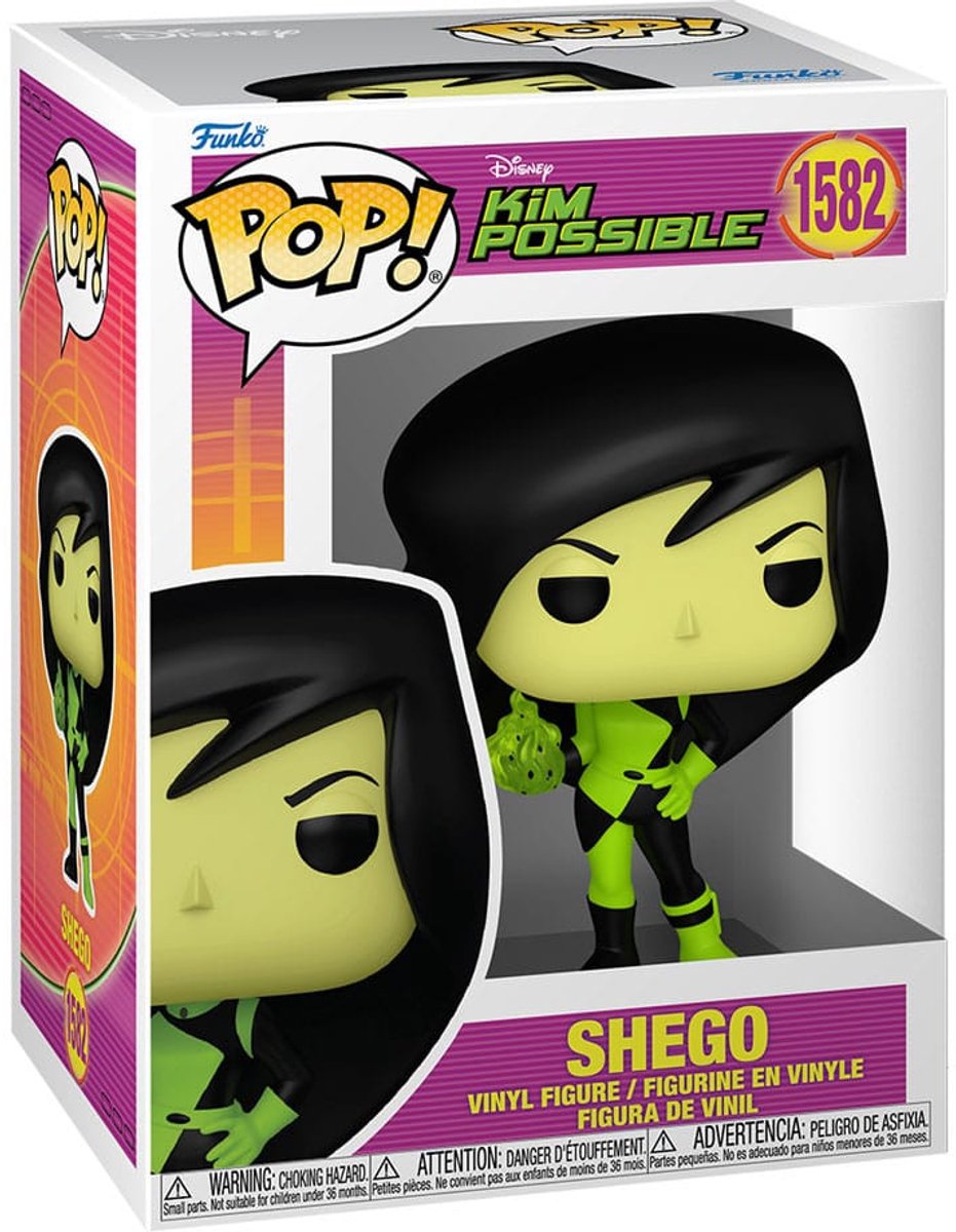 Funko pop! disney: kim possible - shego #1582
