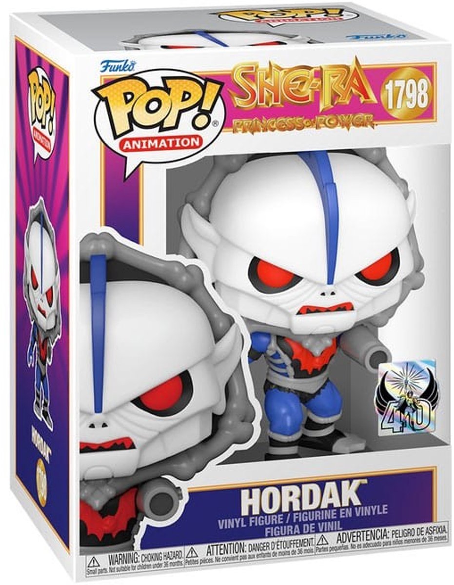 Funko masters of the universe she-ra - figura de vinilo hordak 1798 pop! multicolor unisex