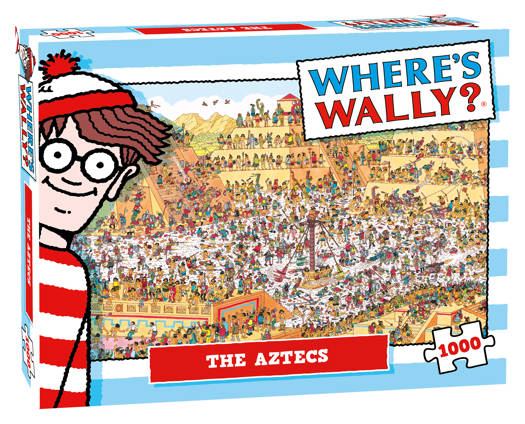 Molti regali puzzle dove apos; S Wally the Aztecs Pyramid 1000 pezzi