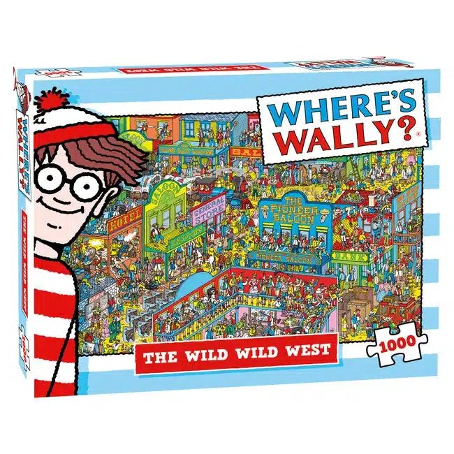Del rompecabezas de regalos donde apos; S Wally the Wild Wild West 1000 piezas