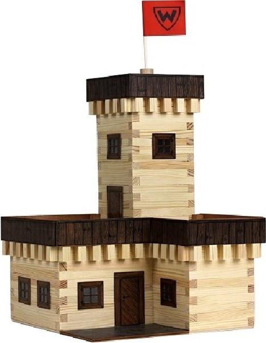 Kit de construcción del castillo de verano de Valaquia w29 - madera