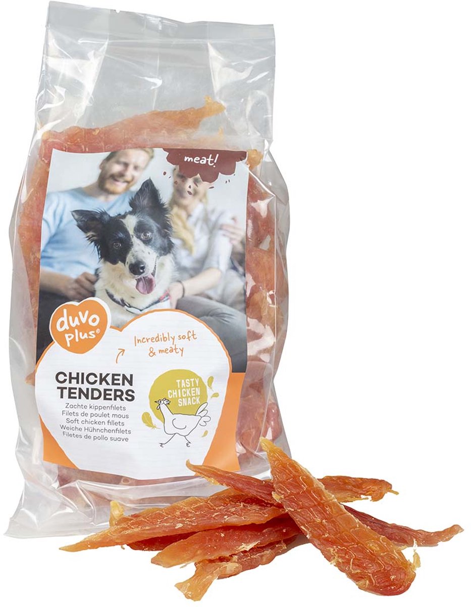 Duvo plus carne! snack filetti di pollo per cani 1kg