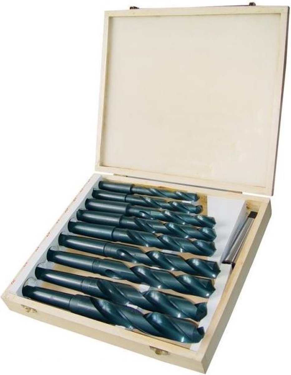 Gude Güde Set di punte cono Morse HSS da 8 pezzi MK2