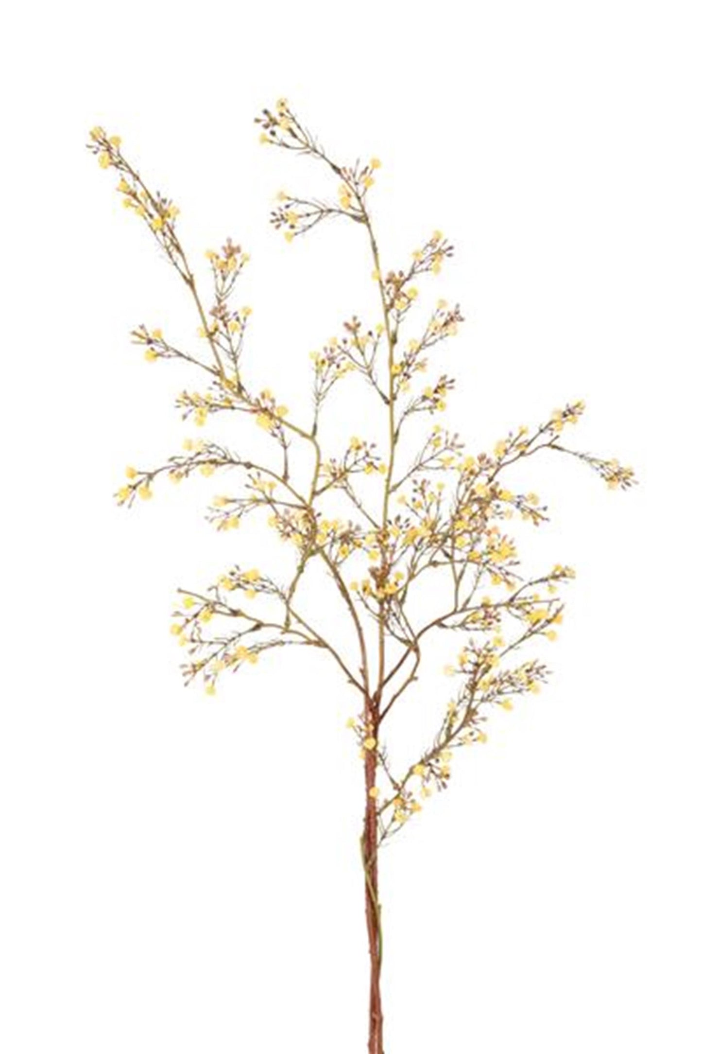 Ramo artificiale Roberts Collection Baby's Breath giallo 110 cm