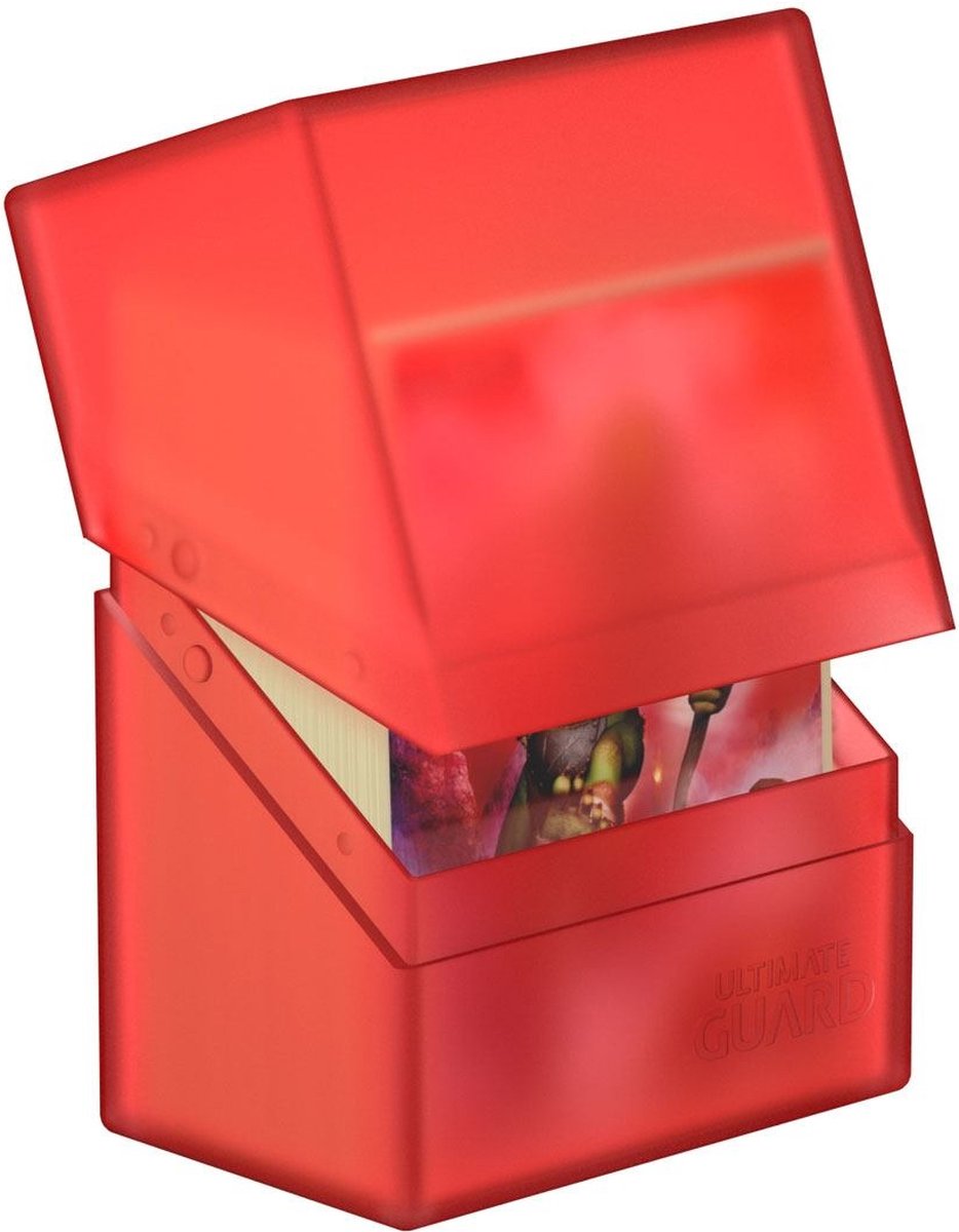 Ultimate Guard Boulder 60+ - Scatole per carte rubino