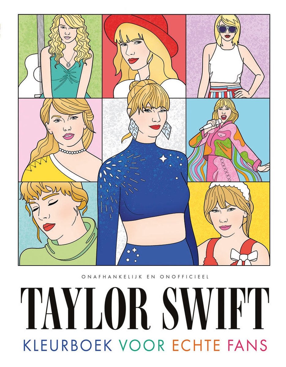 Deltas Taylor Swift Coloring Book per veri fan