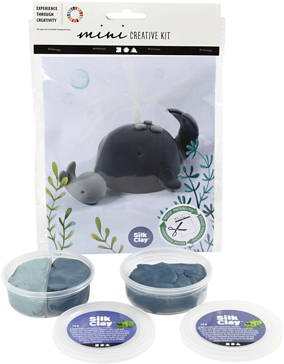 Creativ Company Mini Kit Walvis con ternero