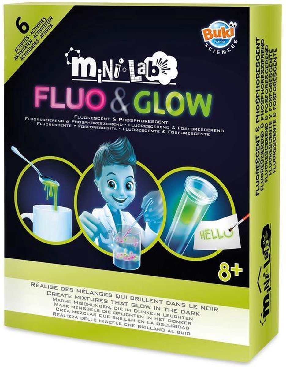 Buki france buki - mini lab fluo e luminoso