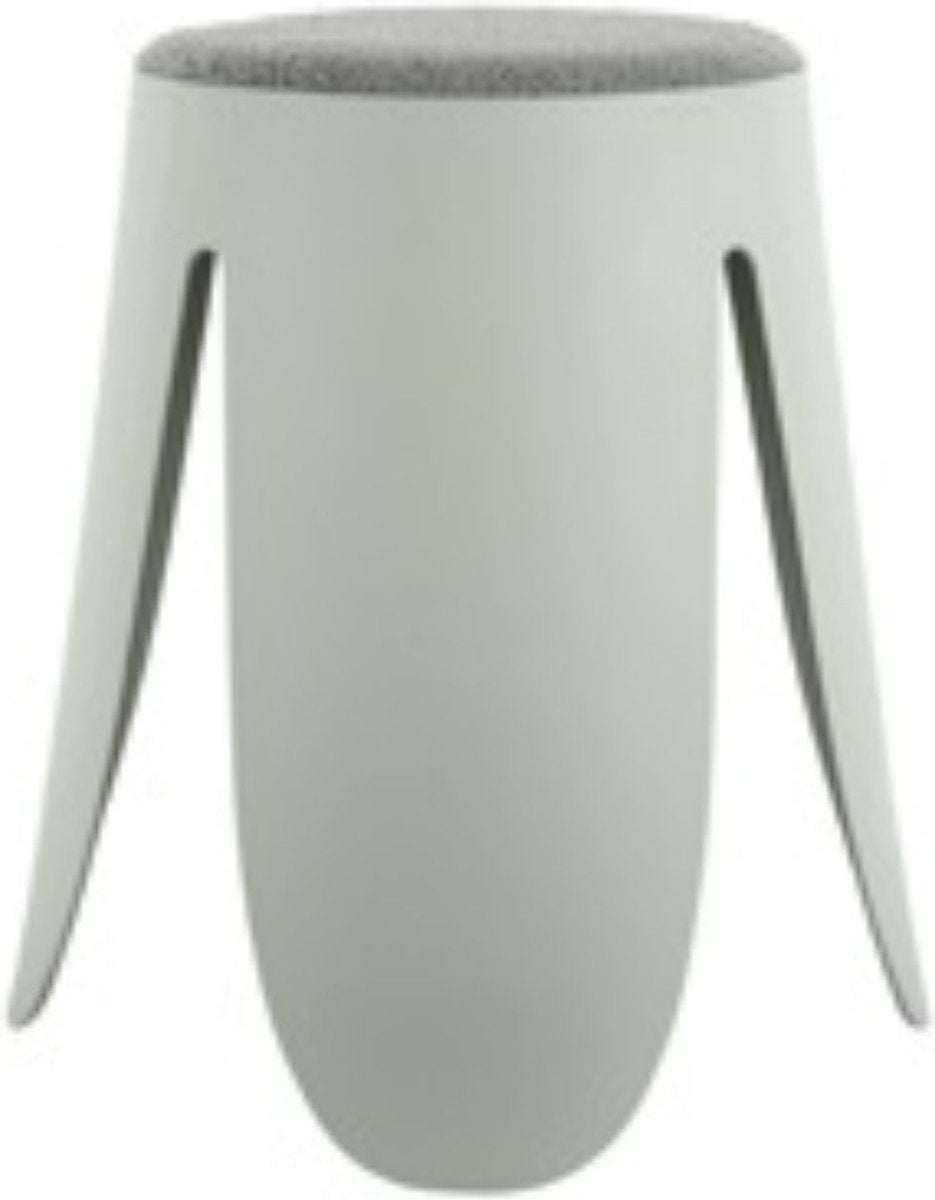 Taburete Leitmotiv savor - verde - ø44cm - moderno