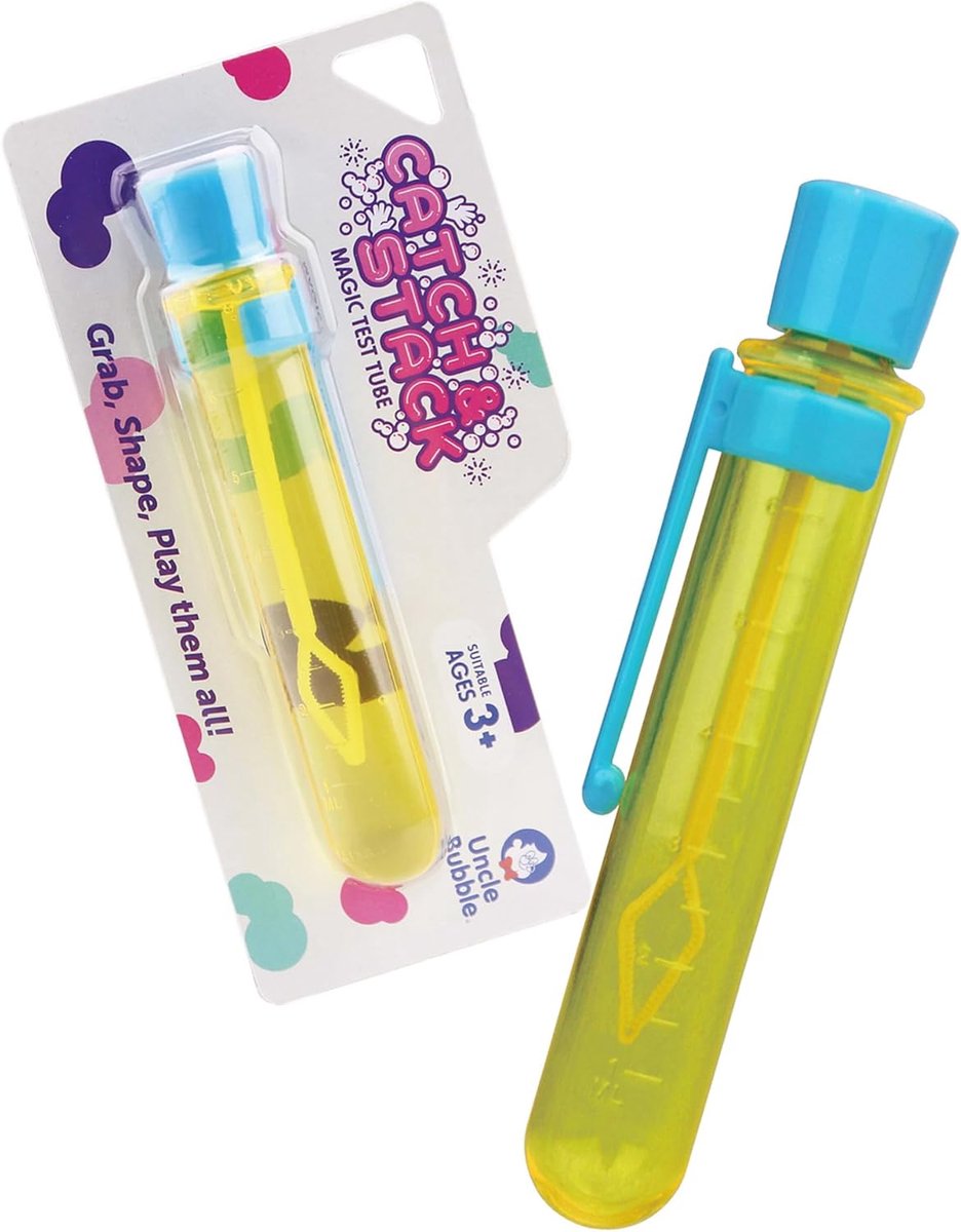 Mertex Uncle Bubble: soffiatore di bolle magiche con stack di cattura