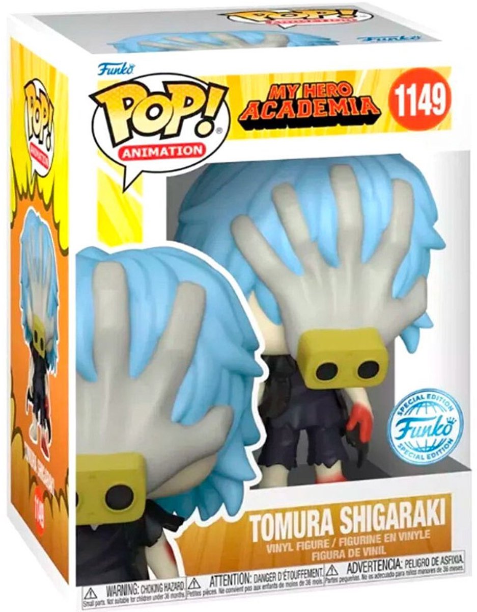 Funko pop! animation: my hero academia - tomura shigaraki #1149 entertainment earth exclusive