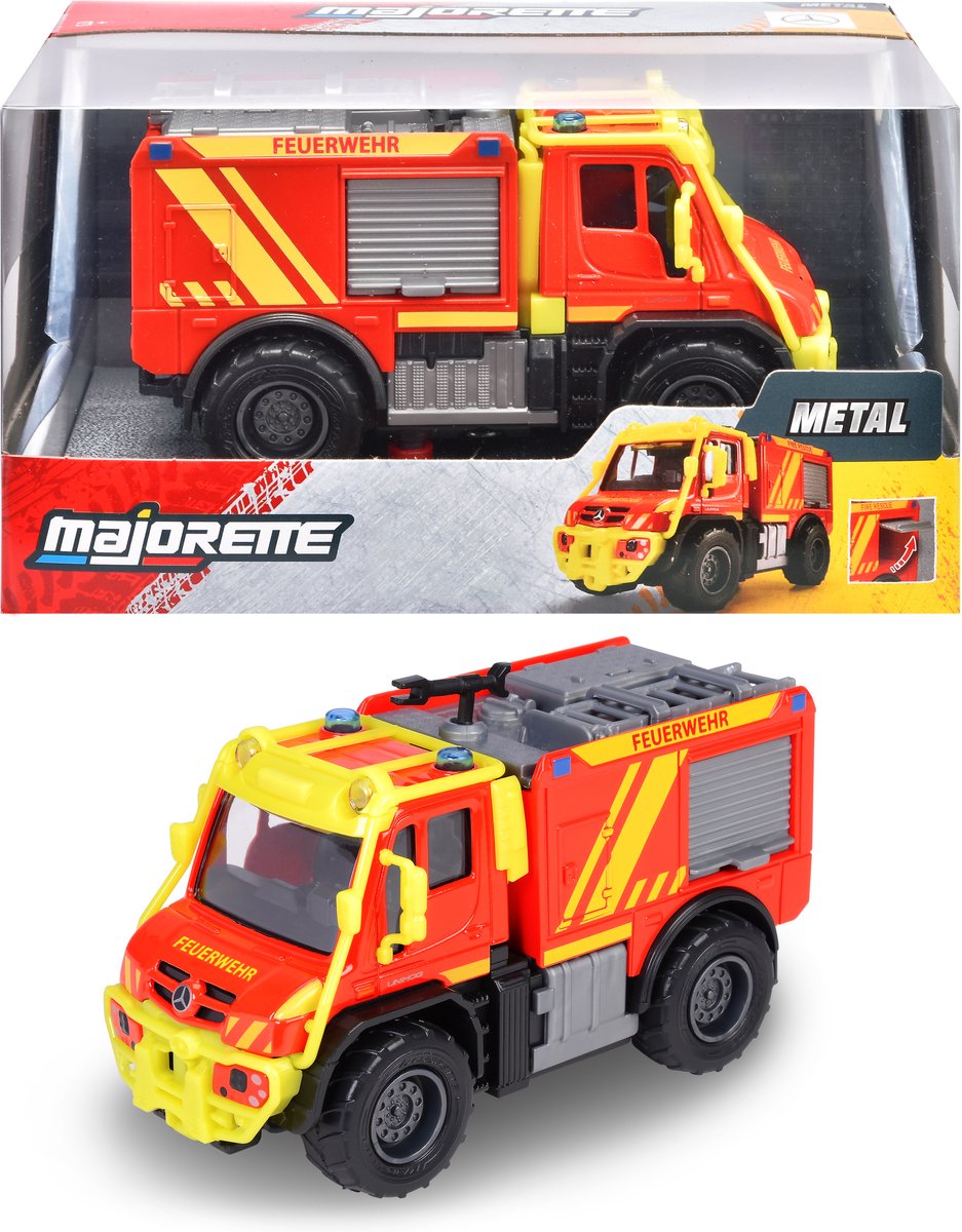Majorette unimog u530 camion dei pompieri 0 6