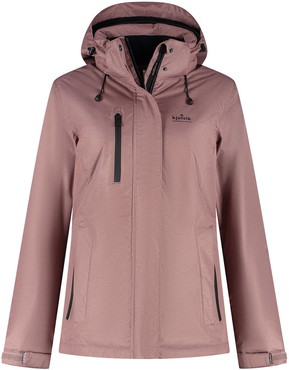 Giacca outdoor da donna Kjelvik yrsa - rosa