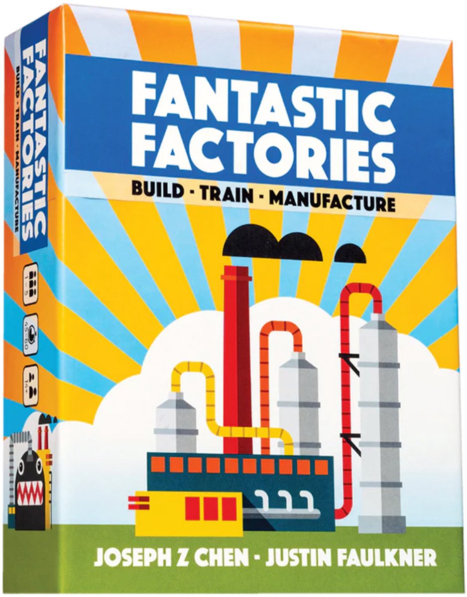 Friendly skeleton fantastic factories - bordspel - engels -