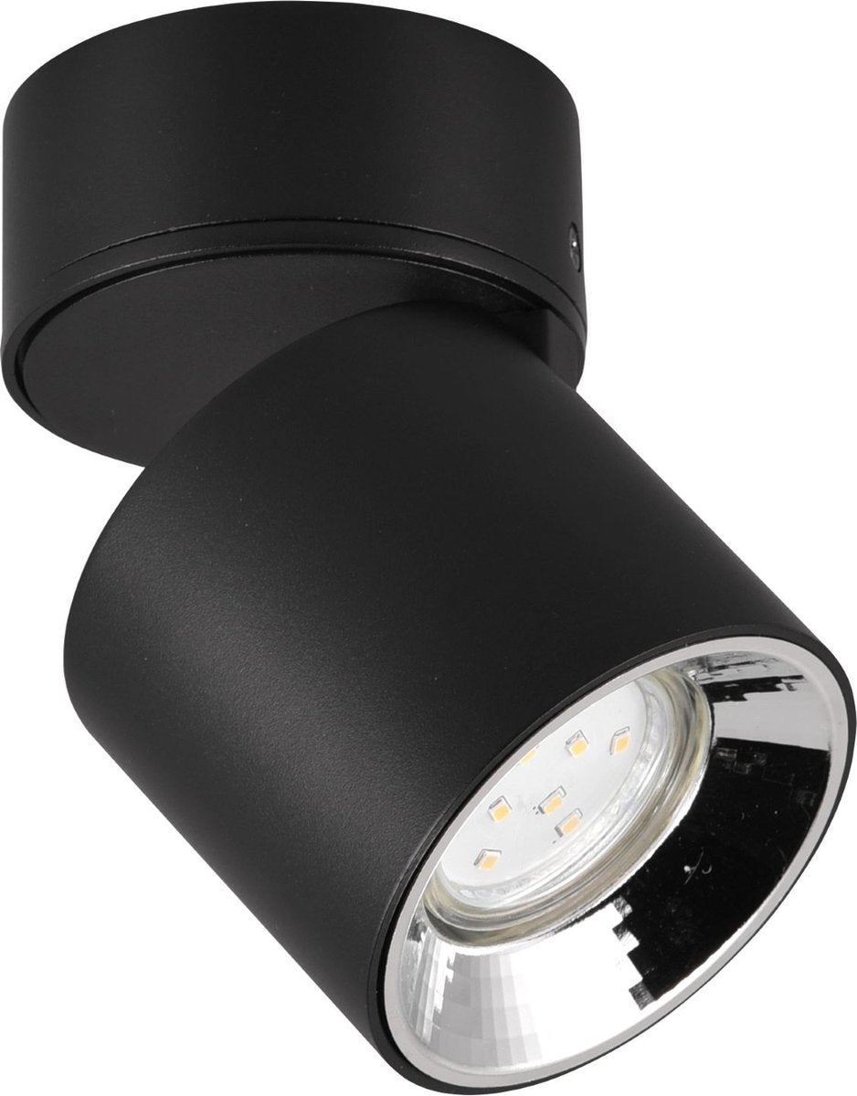 Trio guayana - lampada da soffitto - nero opaco - escl. 1x gu10 4,5w