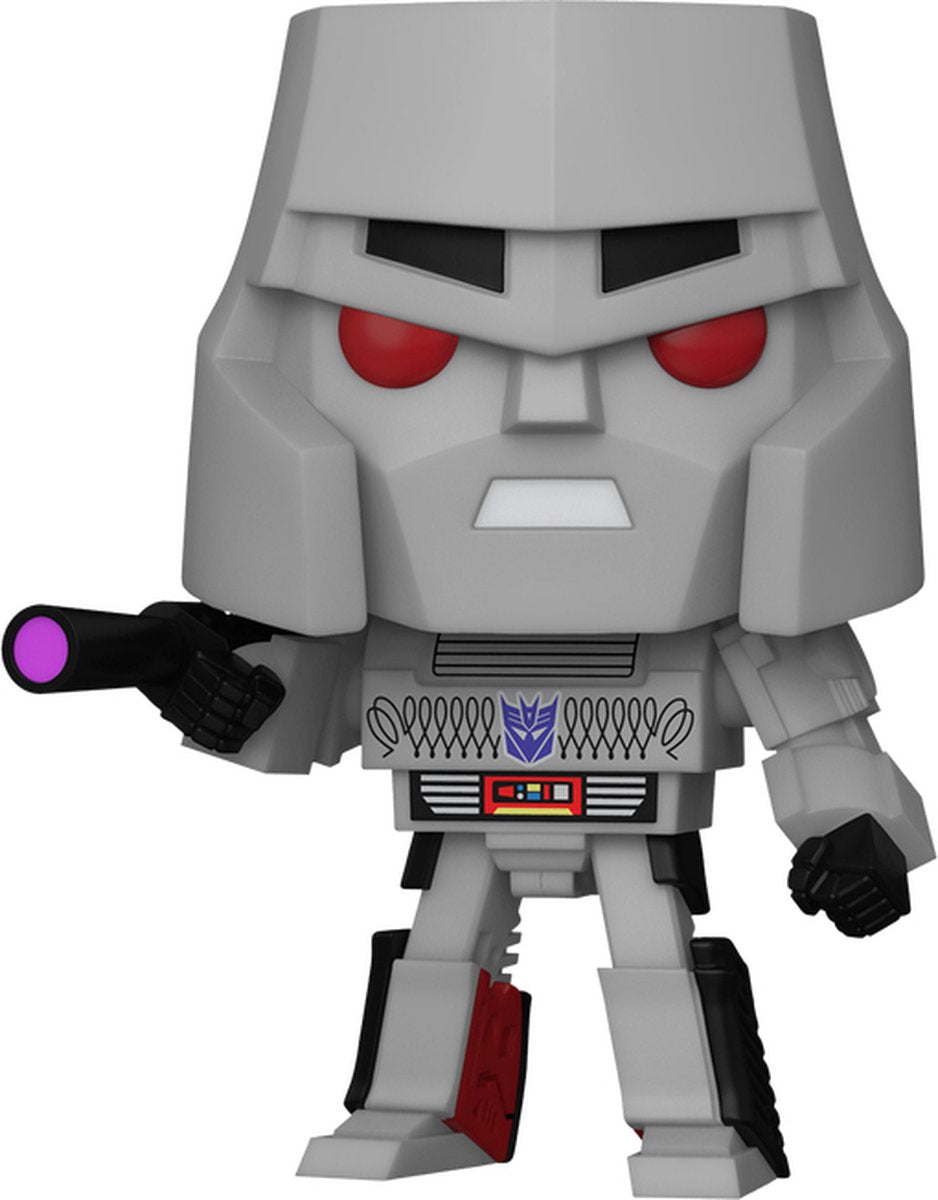 Funko megatrón - ¡pop! - figura de transformadores (40 aniversario) - 9 cm