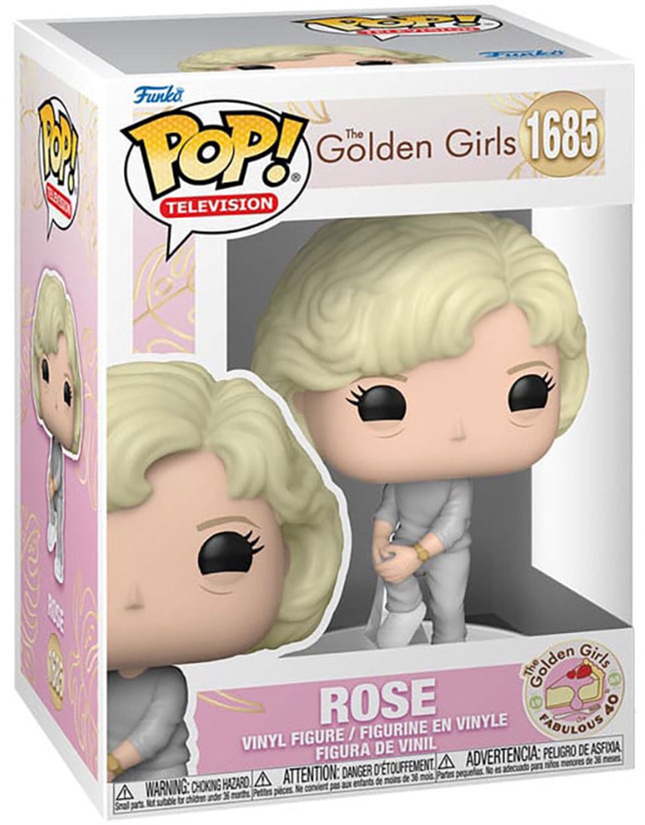 Funkopop! televisione: le ragazze d'oro - rosa #1685