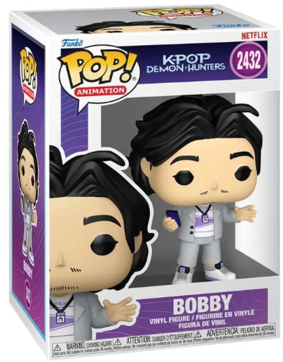 Animazione funko pop: cacciatori di demoni kpop - Bobby