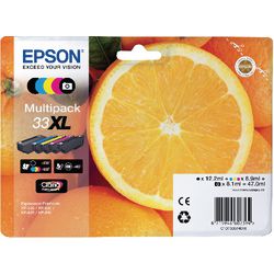Cartucho de tinta epson 33xl multipack