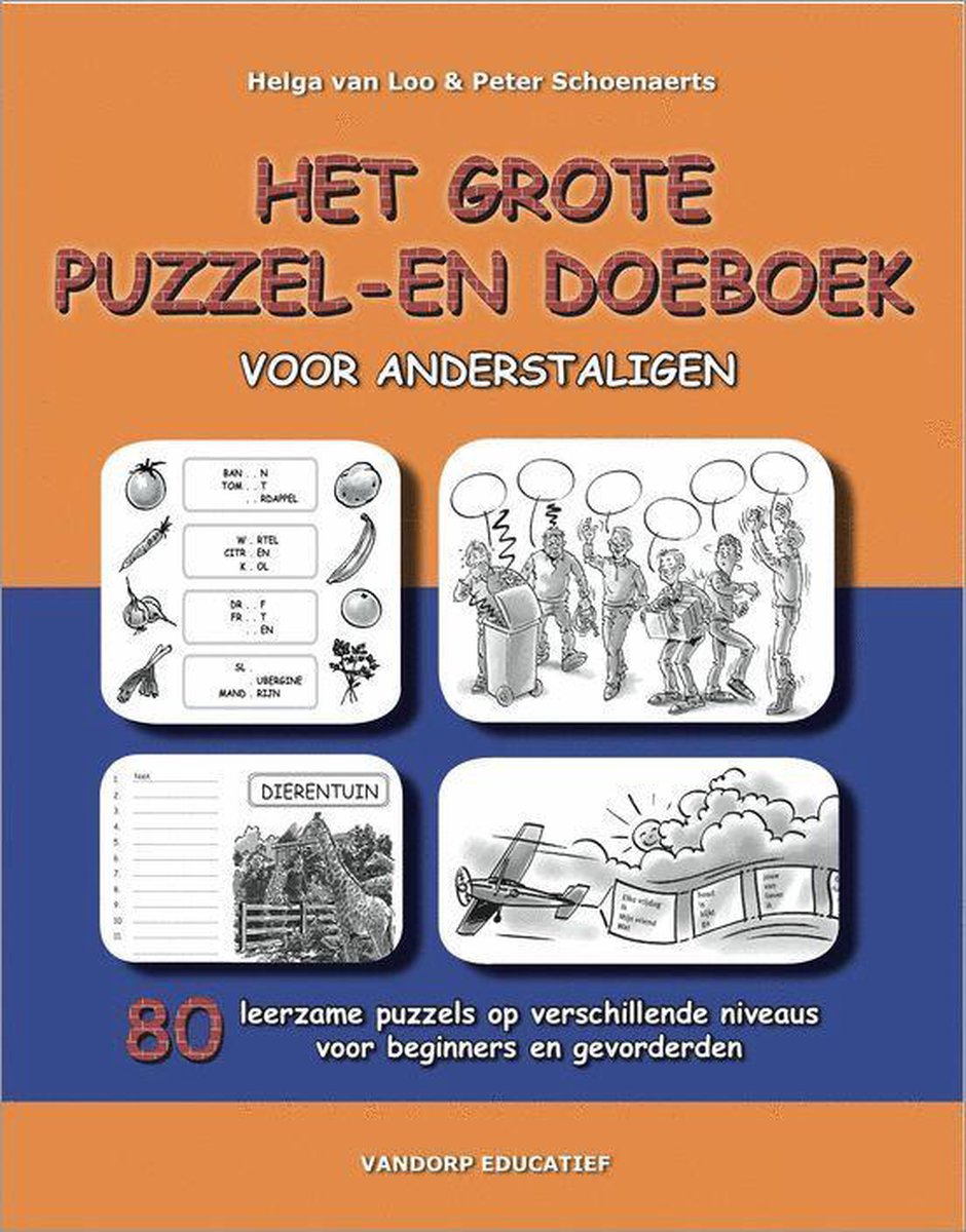 Vandorp il grande puzzle e libro di attività per non madrelingua