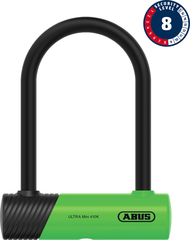 Abus ultra mini 410k 150hb140 lucchetto a U incl. staffa sh