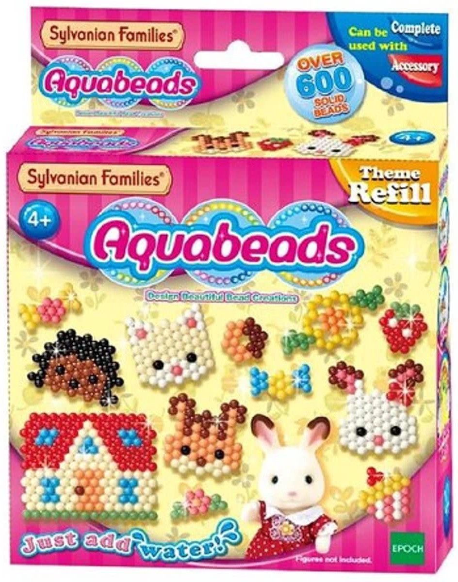 Set famiglie silvaniche con ricarica a tema Aquabeads