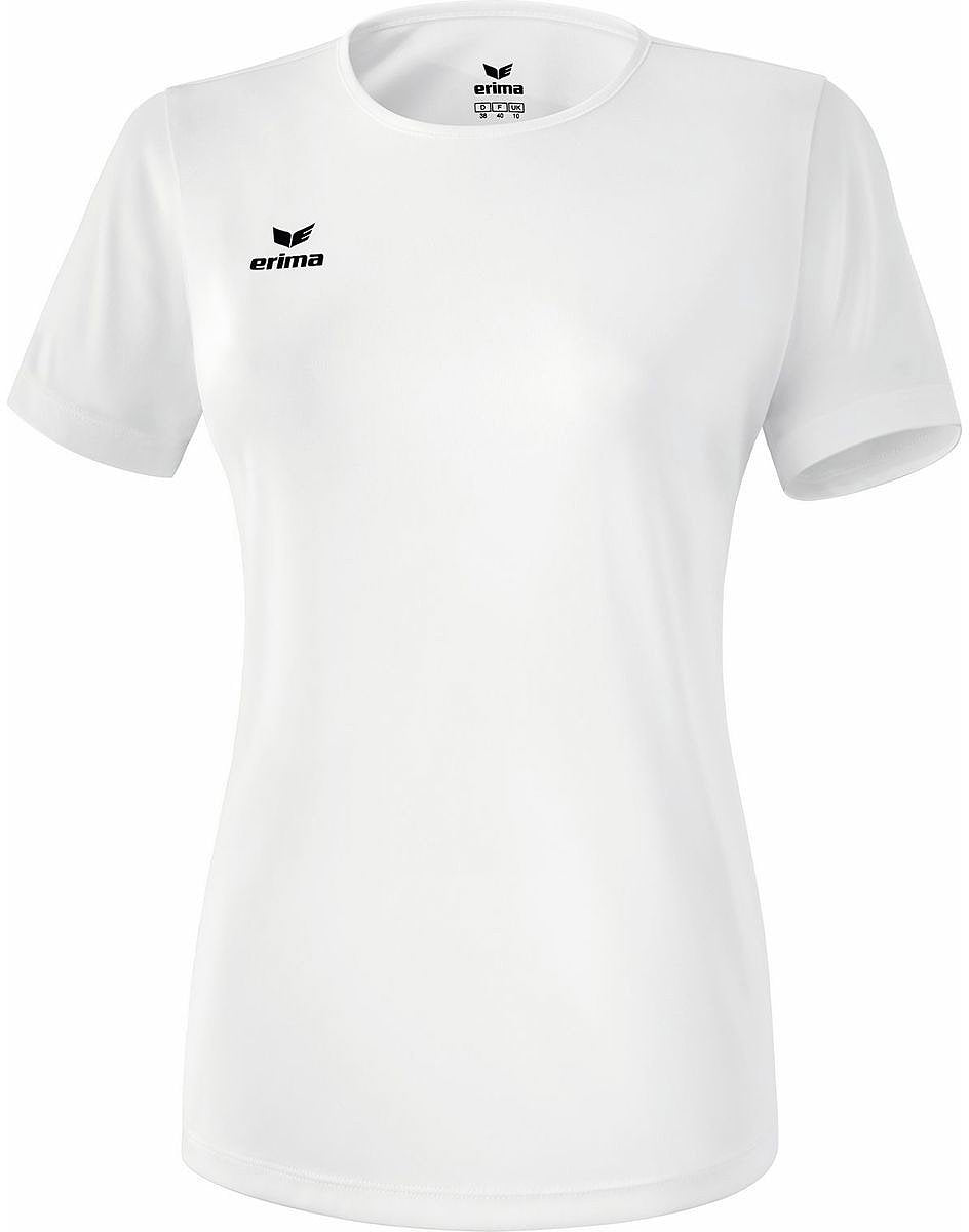 Erima teamsport functioneel t-shirt dames - new white | maat: 36