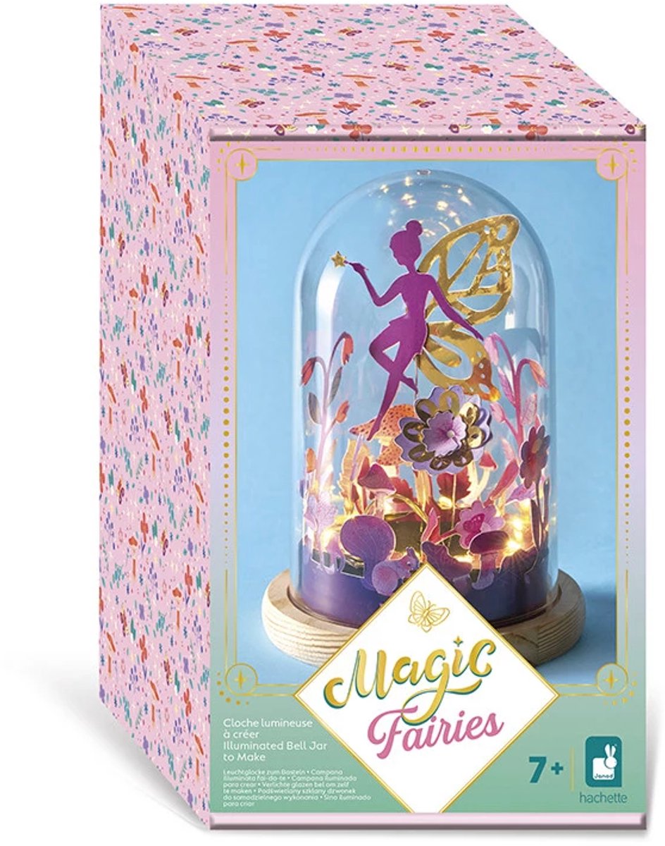 Janod - hadas mágicas - campana luminosa - paquete creativo