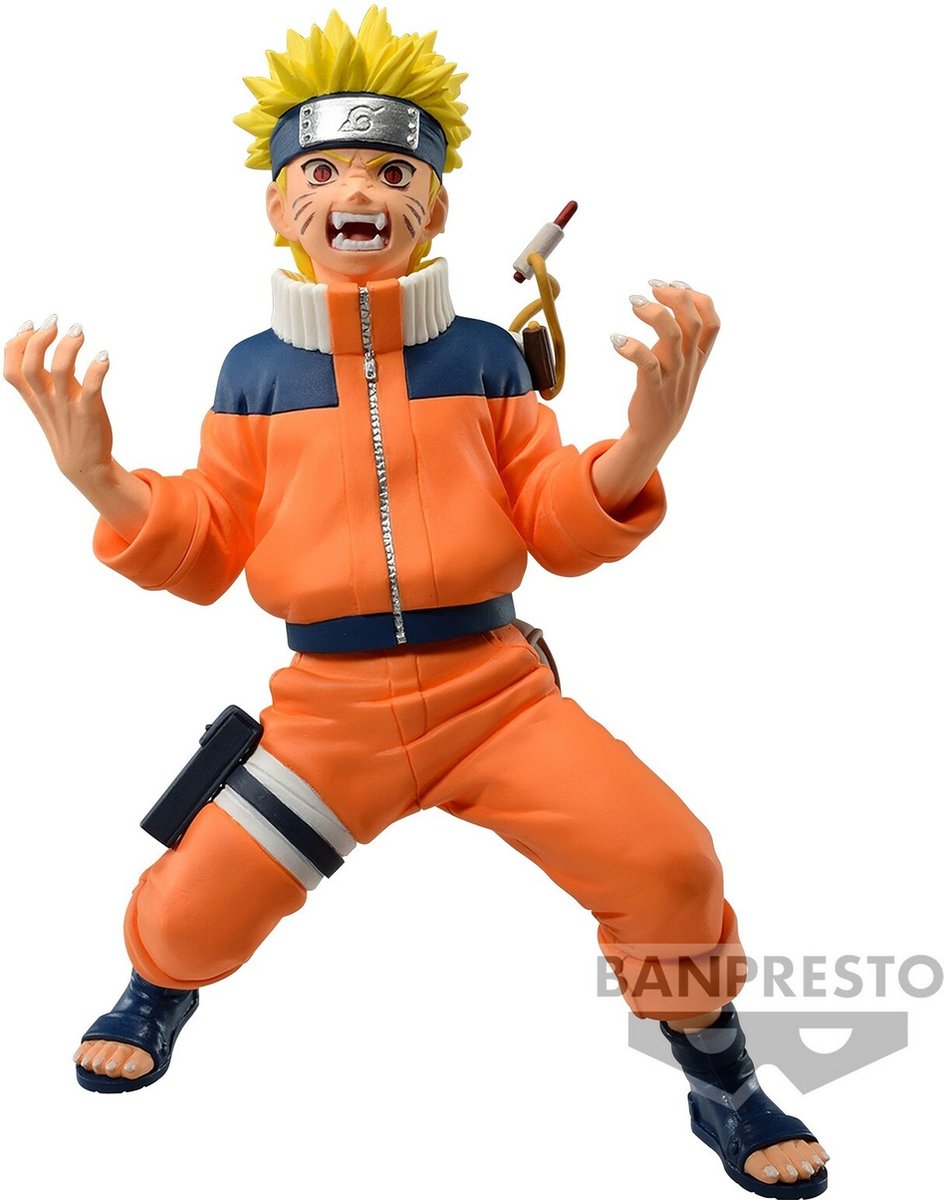 Naruto banpresto - uzumaki (serie estrellas vibratorias) figuras coleccionables multicolor unisex