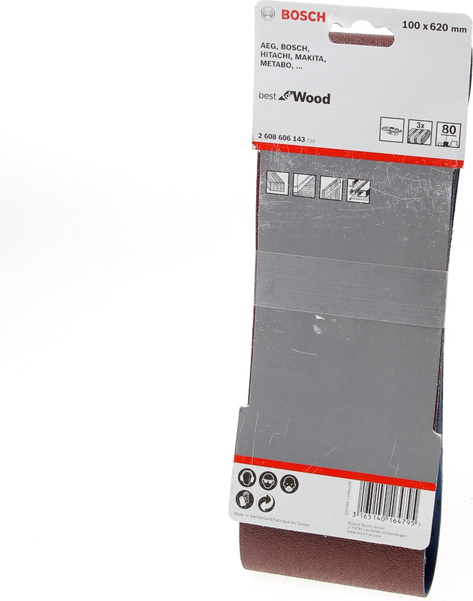 Bosch 3 llantas 100x620 mejor madera+pintura, 80