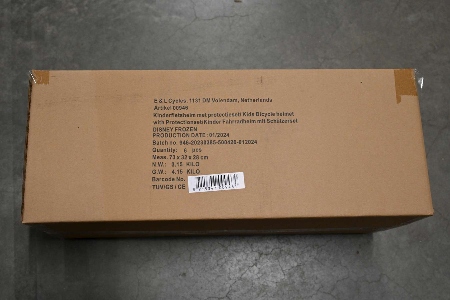 Disney Frozen 2 Protection Set Set Helmet 51-55 cm