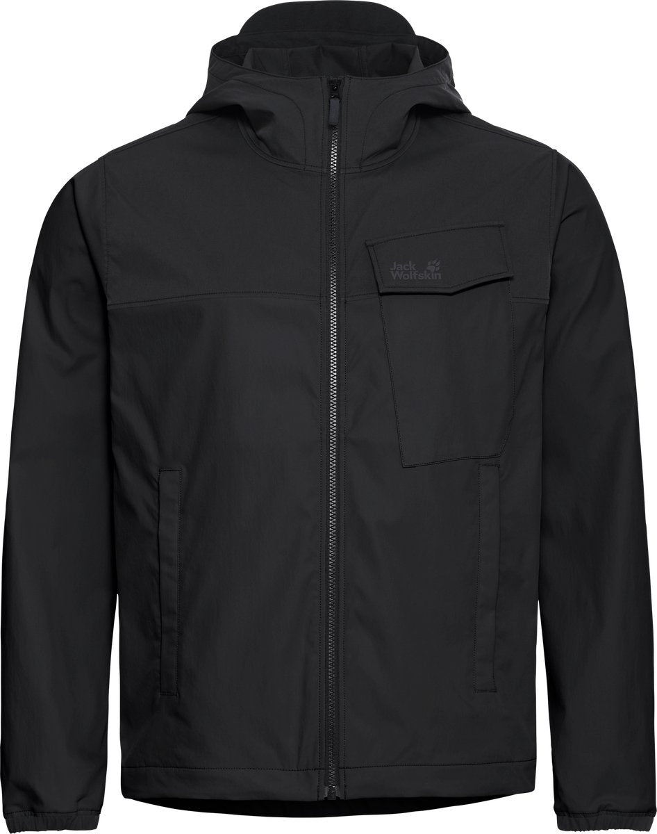 Giacca outdoor da uomo Jack wolfskin mahani jkt m - nera