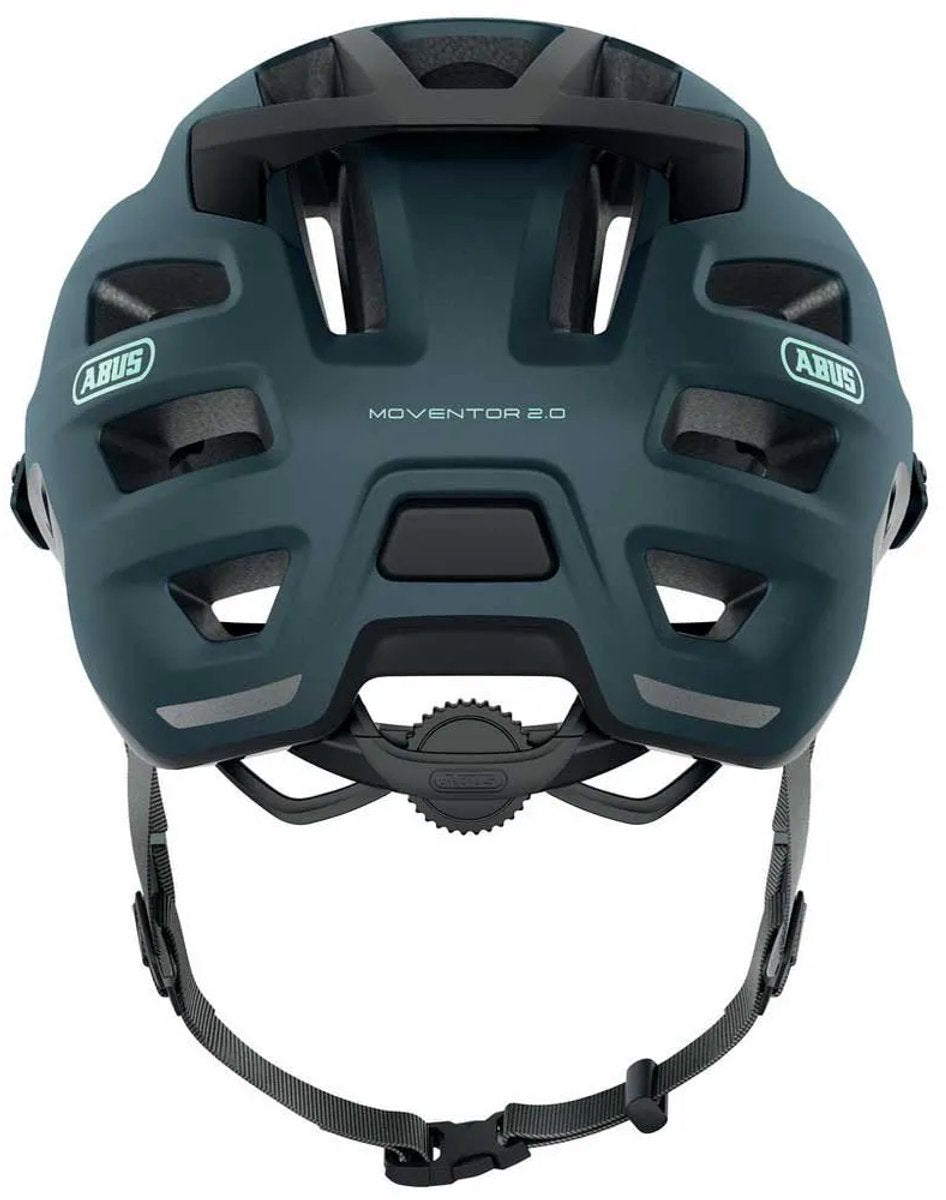Abus casco de bicicleta moventor 2.0 azul medianoche s - 51-55 cm - azul - apto para uso en bicicletas de montaña - 295 g