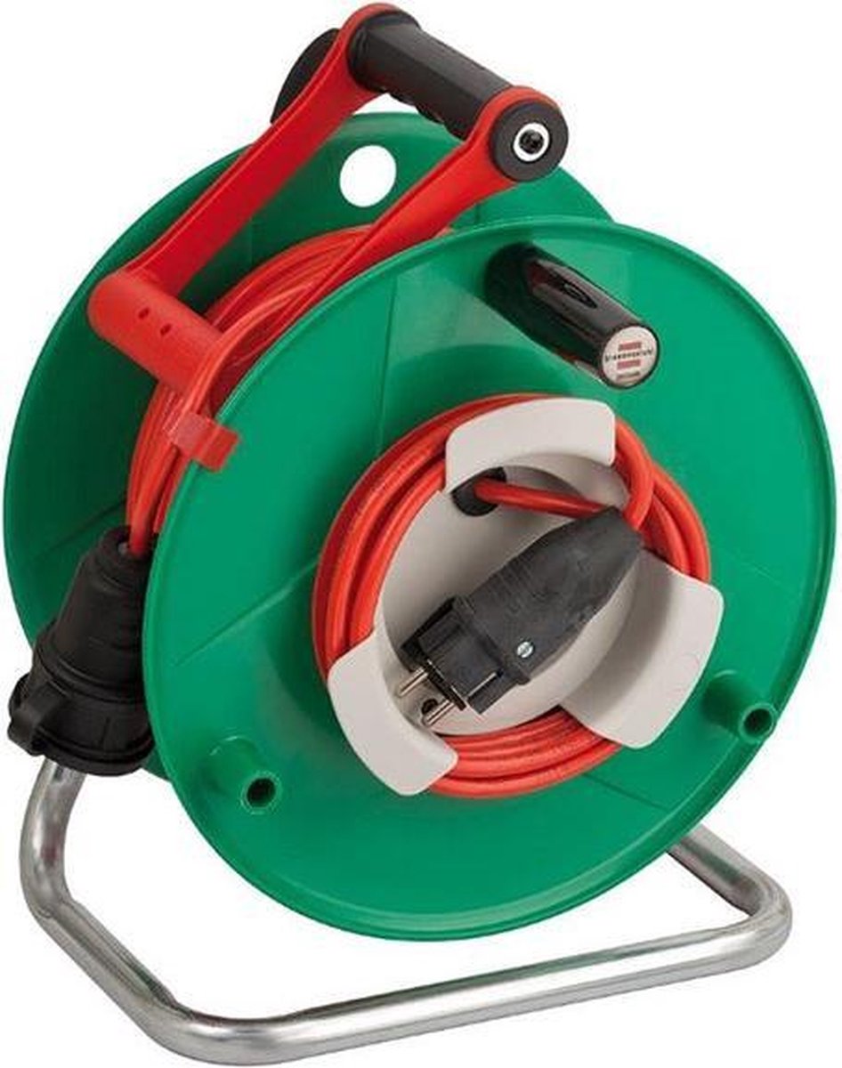 Brennenstuhl tuinhaspel garant 3g1,5 ip44 50m