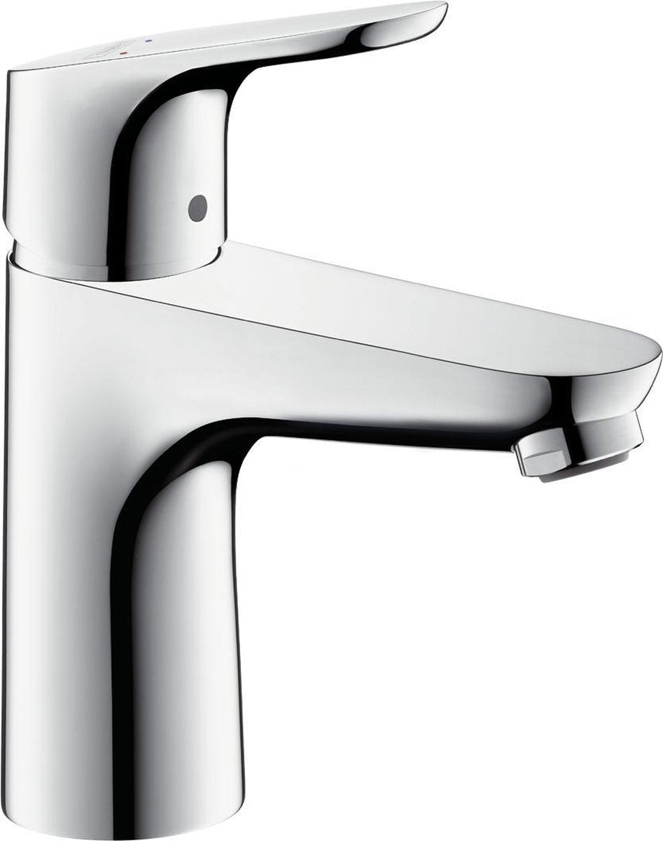 Hansgrohe focus - wastafelmengkraan - ééngreeps bediening - zonder waste - 100mm - chroom