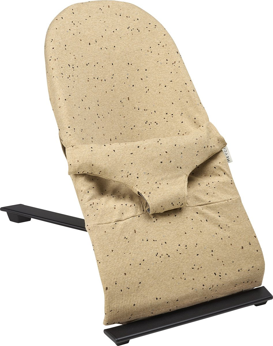 Meyco funda para hamaca baby rib mini spot - toffee melange